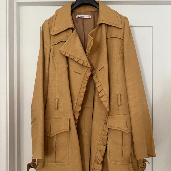 Ungaro Coat Made in Italy - Size 8 - Picture 1 of 7
